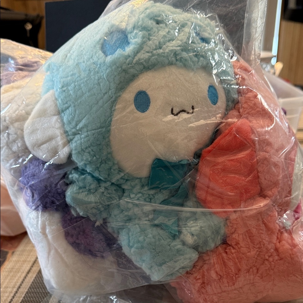 3 PCS Christmas Plush,My Melody and Kuromi Plush, Cinnamoroll Plush Dolls